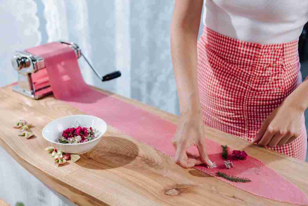 luxury wedding pasta